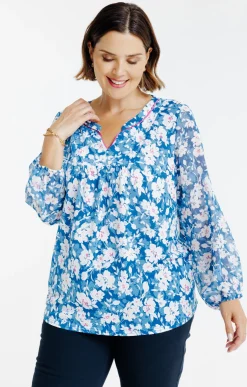 Blouse imprimé fleuri