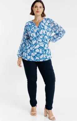 Blouse imprimé fleuri