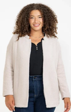 Cardigan long ouvert