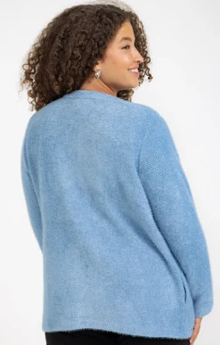 Cardigan long ouvert