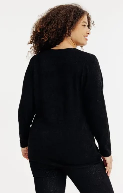 Cardigan uni zippé