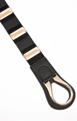 Ceinture large élastiquée