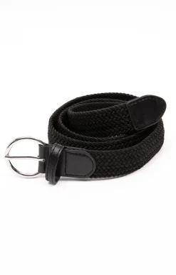 Ceinture tressée élastique
