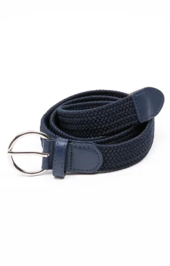 Ceinture tressée élastique