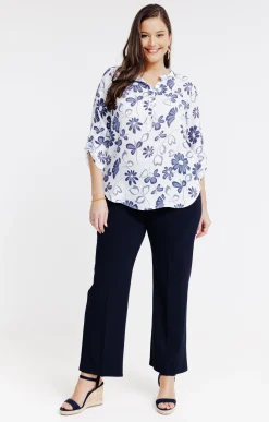 Chemise à imprimé floral