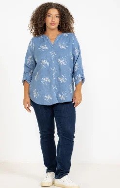 Chemise brodée