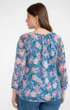Chemise doublée imprimée