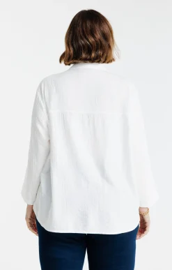 Chemise effet froissé