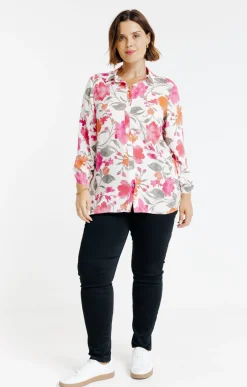 Chemise imprimé floral