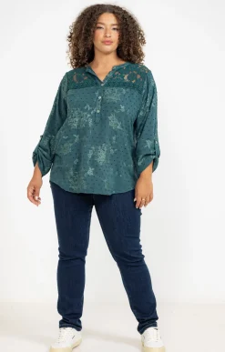 Chemise imprimée avec glitter