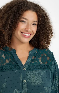Chemise imprimée avec glitter