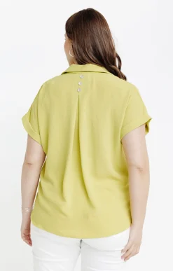 Chemise manches courtes unie