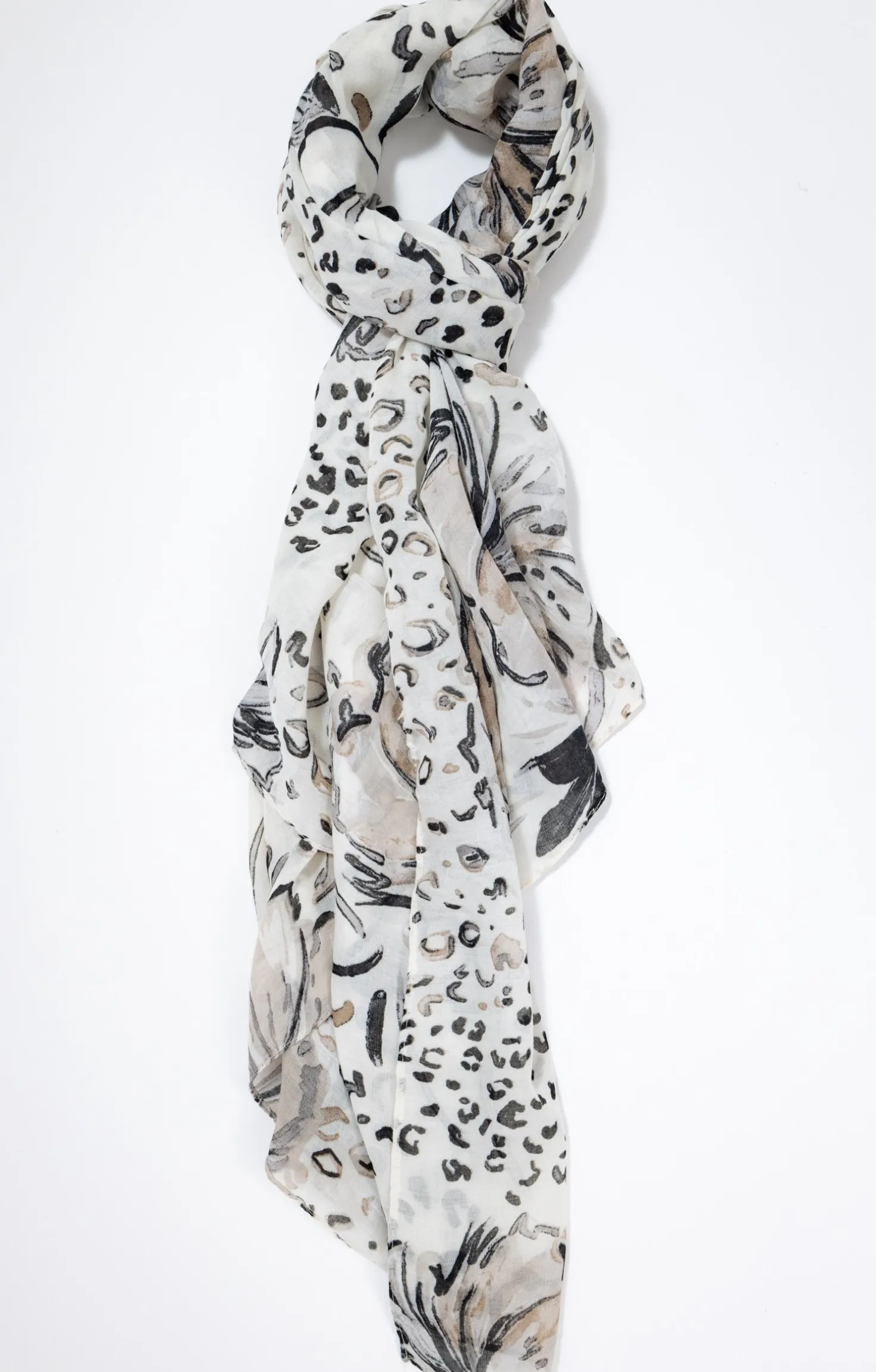 Foulard léger joli imprimé
