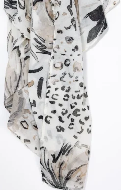 Foulard léger joli imprimé