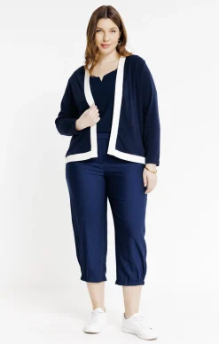 Gilet court ouvert