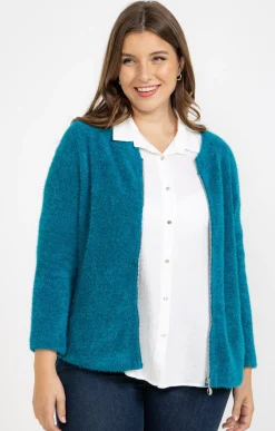 Gilet fluffy uni