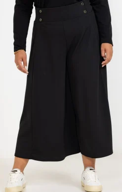 Jupe culotte avec boutons