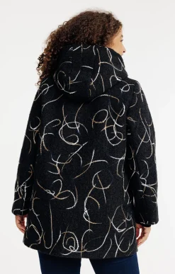 Manteau à capuche