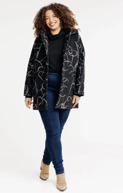 Manteau à capuche