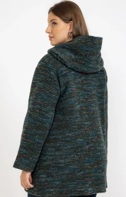 Manteau chiné