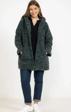 Manteau chiné
