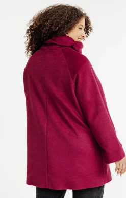 Manteau col boule