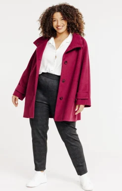Manteau col boule