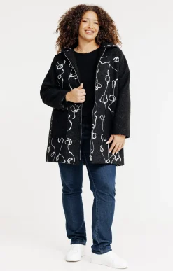 Manteau fantaisie en bouclette
