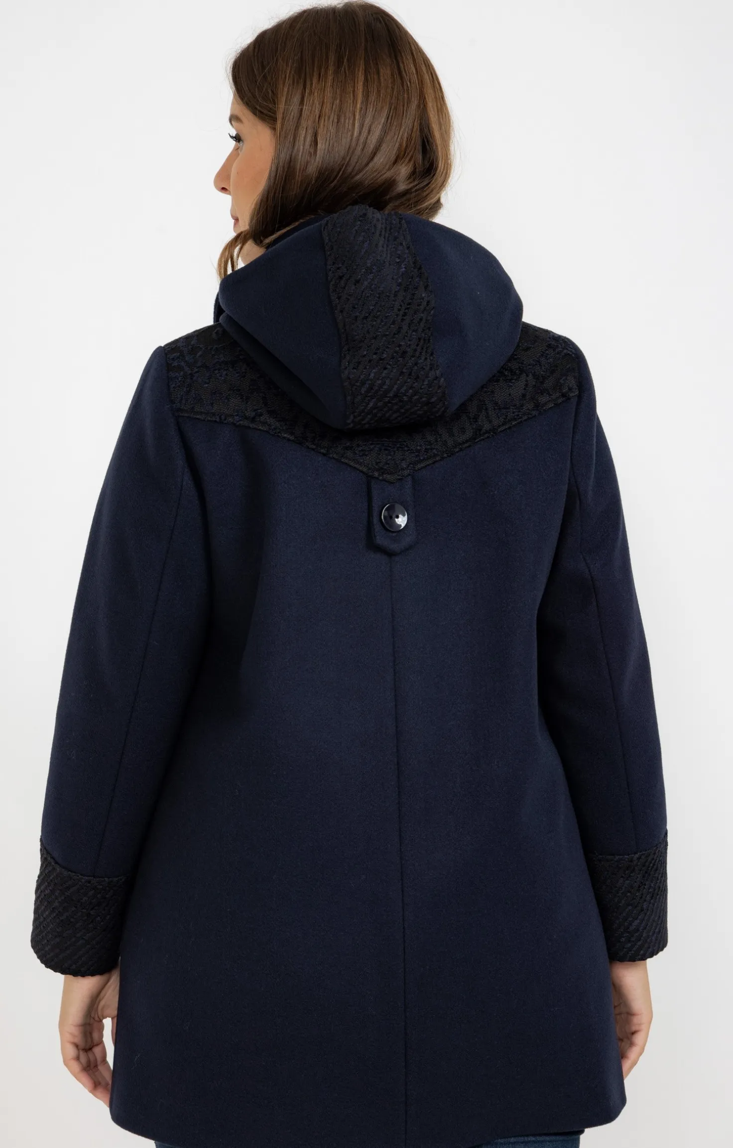 Manteau pacth avec capuche