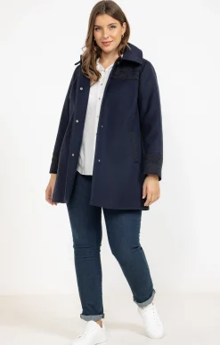 Manteau pacth avec capuche