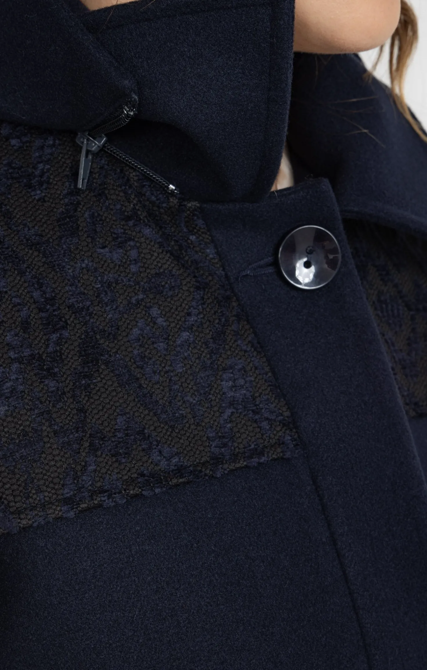 Manteau pacth avec capuche