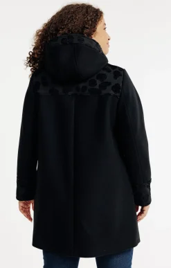 Manteau patch avec capuche