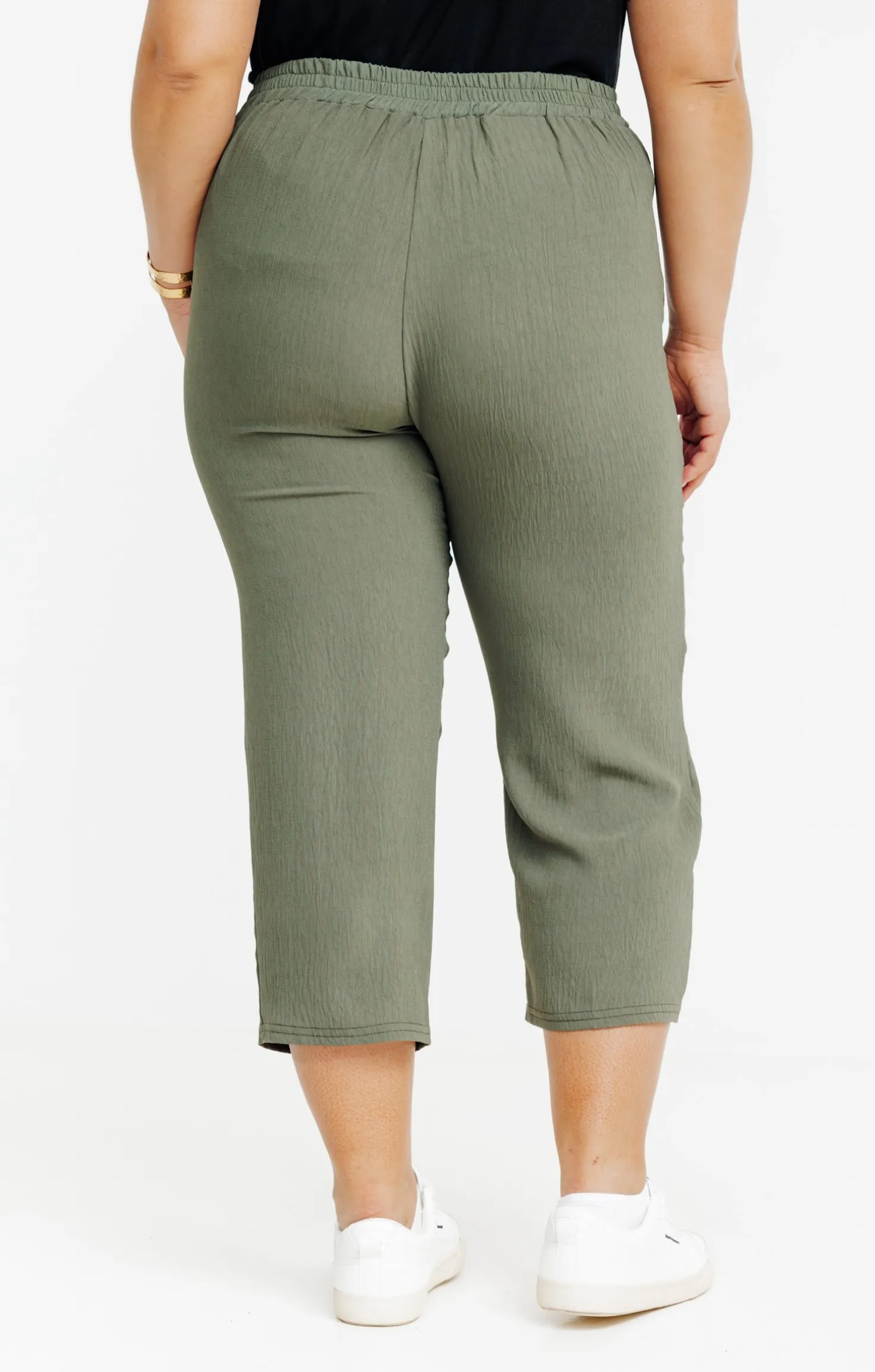 Pantacourt fluide boutons nacre