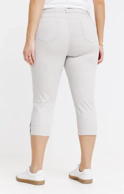 Pantacourt superstretch détail rivet