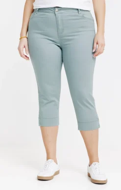 Pantacourt superstretch détail rivet