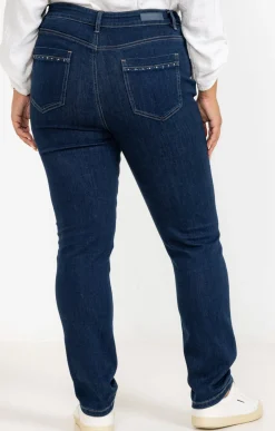 Pantalon 5 poches droit en denim