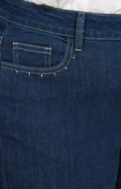 Pantalon 5 poches droit en denim