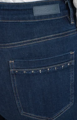 Pantalon 5 poches droit en denim