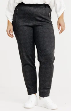 Pantalon de ville à carreaux
