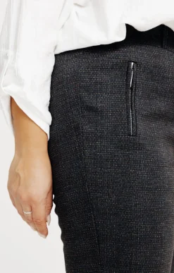 Pantalon de ville à carreaux