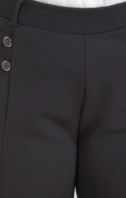 Pantalon droit avec boutons
