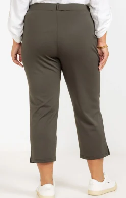 Pantalon droit maille épais