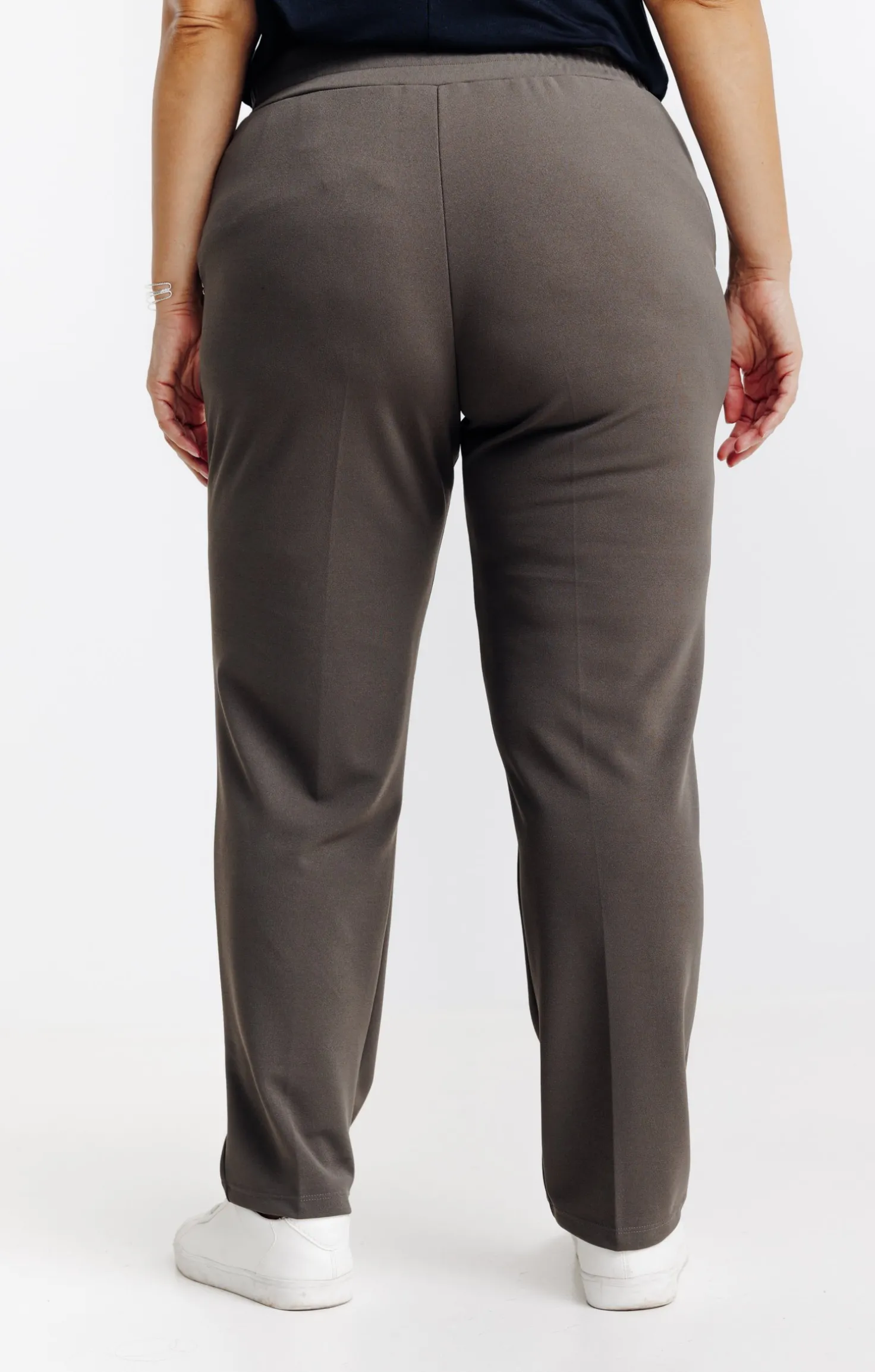 Pantalon droit style jogging