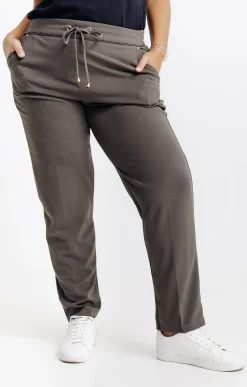 Pantalon droit style jogging