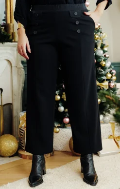 Pantalon fêtes large élégant