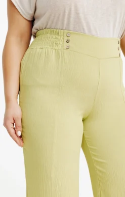 Pantalon large détail boutons coco