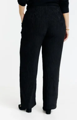 Pantalon maille froissée légère