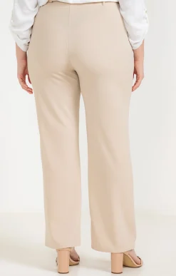 Pantalon twill avec ceinture