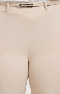 Pantalon twill avec ceinture