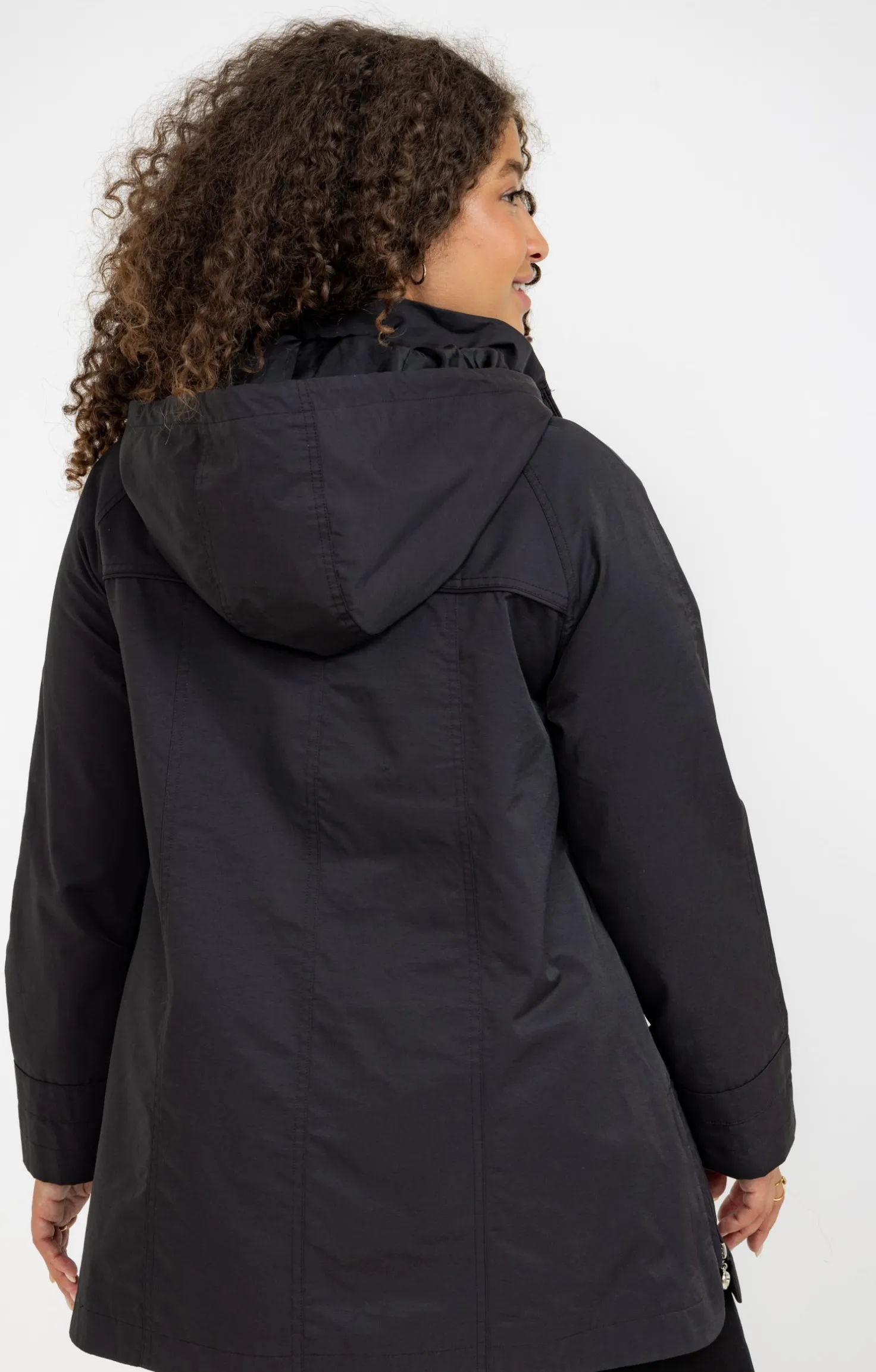 Parka légère à capuche